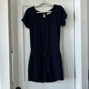 Lou & Grey navy romper